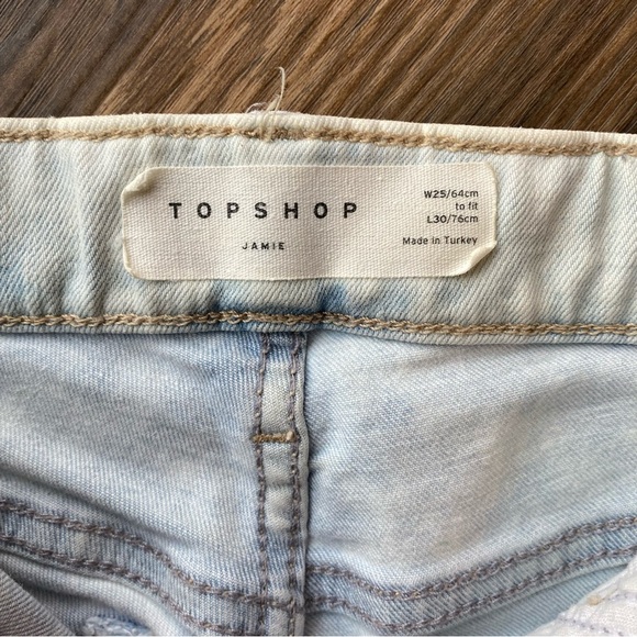 Topshop Distressed Women's Jeans - Picture 4 of 5